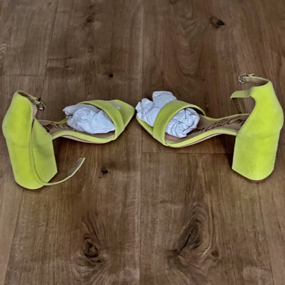 Sam Edelman Leather Block Heeled Sandals - Daniella - Picture 5 of 7